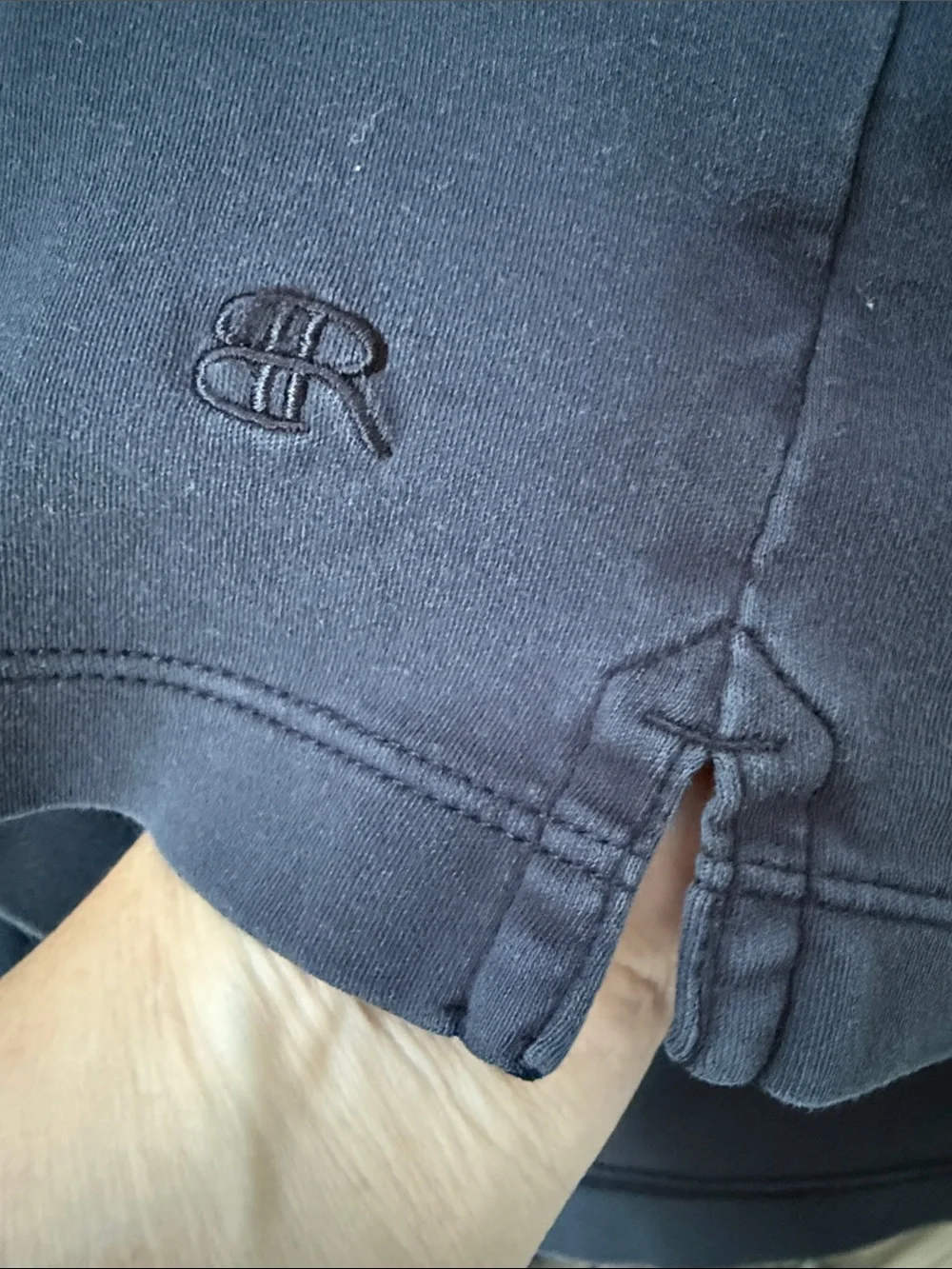 Banana Republic Men's Dark Gray Polo Cotton Shirt